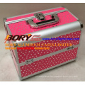 Professional Hard Aluminium Flight Case Make up Train Case